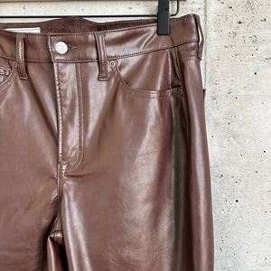 Gap pleather pants